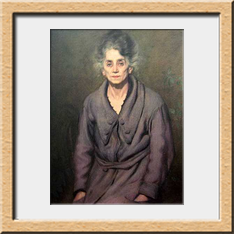 Caggiano Csar Augusto - leo Mi madre 1921 94 x 75 cm Museo Castagnino